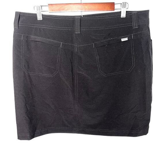 Eddie Bauer 2.0 Adventurer Skort women’s size 16 Button Zip pockets UPF 50 NEW￼ - Picture 5 of 9